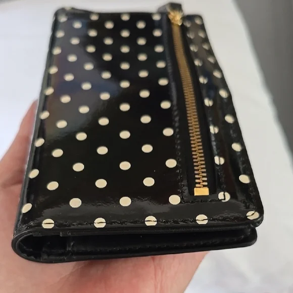 Kate Spade Black Polka Dot Wallet - Picture 9 of 9